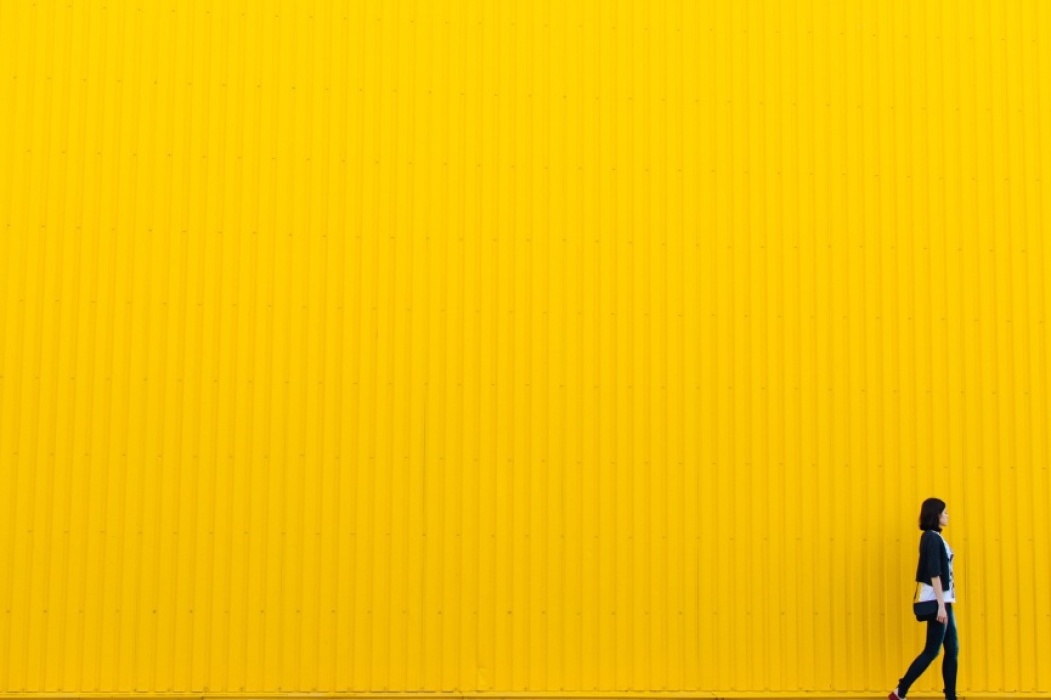 Yellow Wall Person
