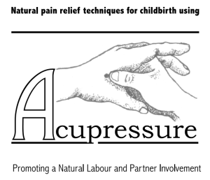 Two hands utilizing Acupressure